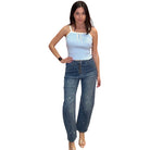 Baby Blue Ribbon Knit Tank available at Alicia DiMichele Boutique – stylish women’s fashion and accessories.