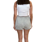 Silver Drift Bubble Shorts available at Alicia DiMichele Boutique – stylish women’s fashion and accessories.