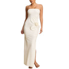Ivory Bloom Flower Maxi available at Alicia DiMichele Boutique – stylish women’s fashion and accessories.