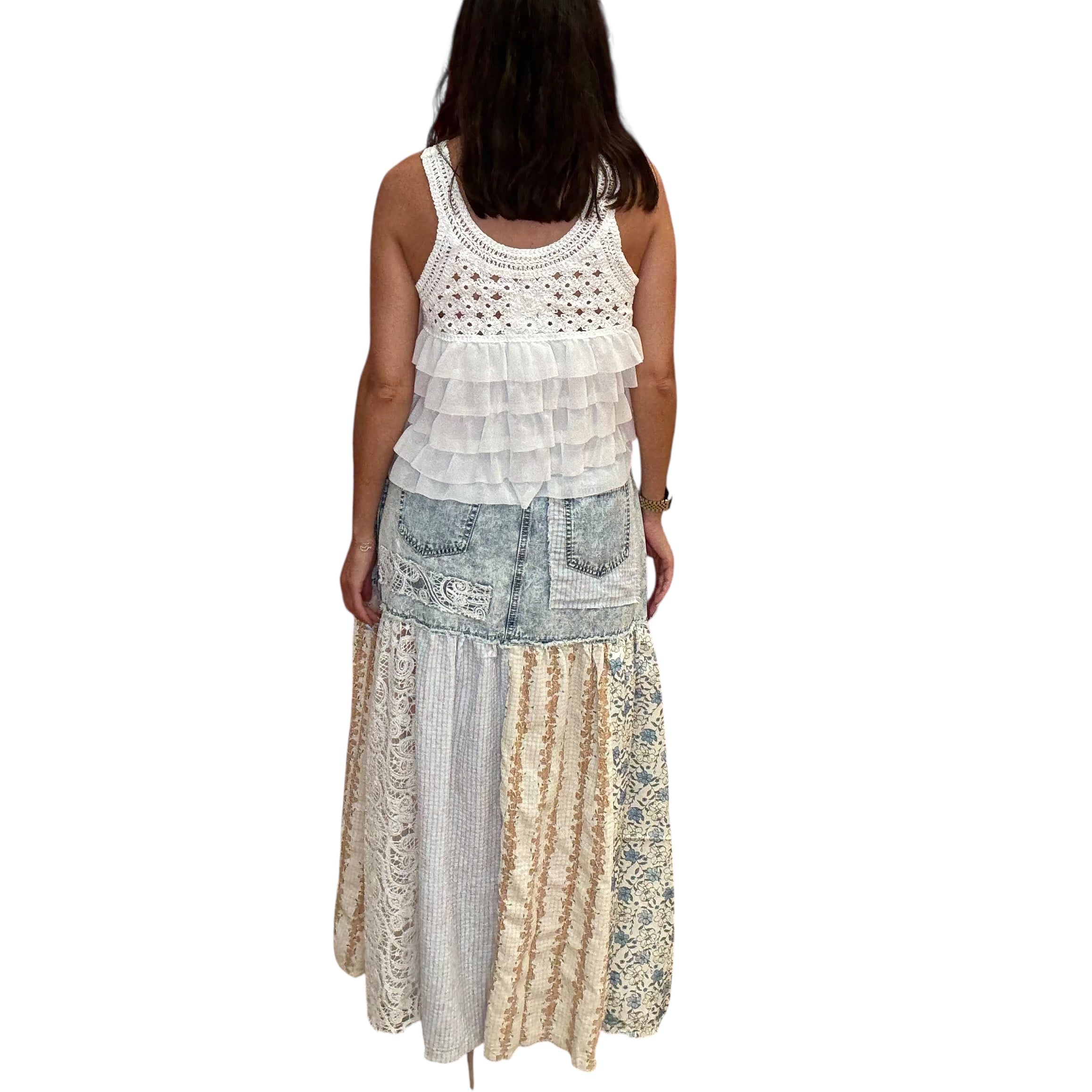 Prairie Petal Crochet Top available at Alicia DiMichele Boutique – stylish women’s fashion and accessories.