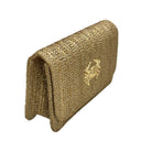 Golden Hour Crab Straw Clutch – Alicia DiMichele Boutique