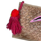 Tropic Toucan Bamboo Clutch available at Alicia DiMichele Boutique – stylish women’s fashion and accessories.