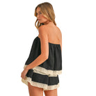 Black Lace Layered Romper available at Alicia DiMichele Boutique – stylish women’s fashion and accessories.