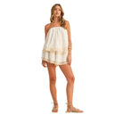 White Lace Layered Romper available at Alicia DiMichele Boutique – stylish women’s fashion and accessories.