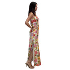 Bloom Affair Strapless Maxi Dress – Alicia DiMichele Boutique