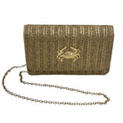 Golden Hour Crab Straw Clutch – Alicia DiMichele Boutique