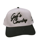 God's Country Trucker Hat available at Alicia DiMichele Boutique – stylish women’s fashion and accessories.