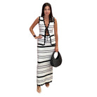 Cabana Stripe Knit Skirt Set available at Alicia DiMichele Boutique – stylish women’s fashion and accessories.