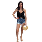 Mimosa Ruffle Top available at Alicia DiMichele Boutique – stylish women’s fashion and accessories.