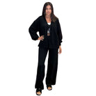 Slouchy Ribbed Knit Pants Set - Black – Alicia DiMichele Boutique