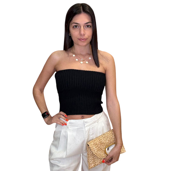 【新品未使用】MELT THE LADY rib tube tops 絢さん着用 melt the lady zip up rib tops メルトの通販 by