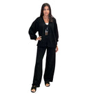 Slouchy Ribbed Knit Pants Set - Black – Alicia DiMichele Boutique