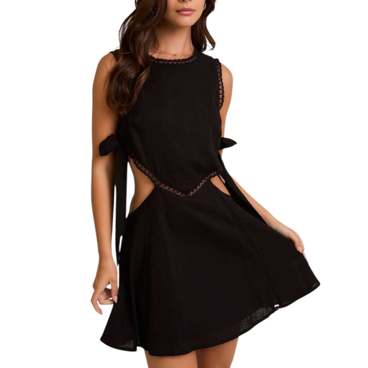AfterDark Lace Mini Dress