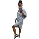 Blue Sky Shirt Dress – Alicia DiMichele Boutique