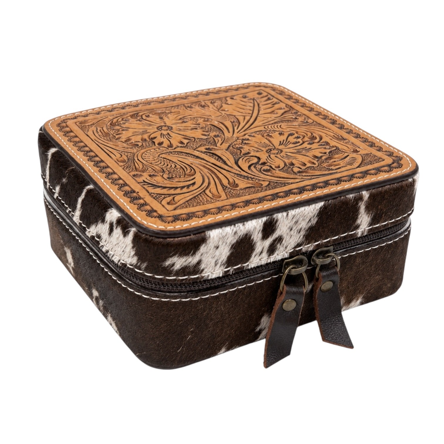 Western Cowhide Travel Jewelry Box – Alicia DiMichele Boutique
