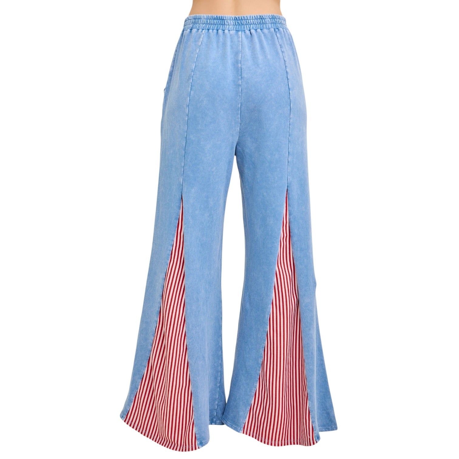 Denim Blue Americana Flare Pants – Alicia DiMichele Boutique