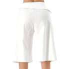 White shorts on a white background