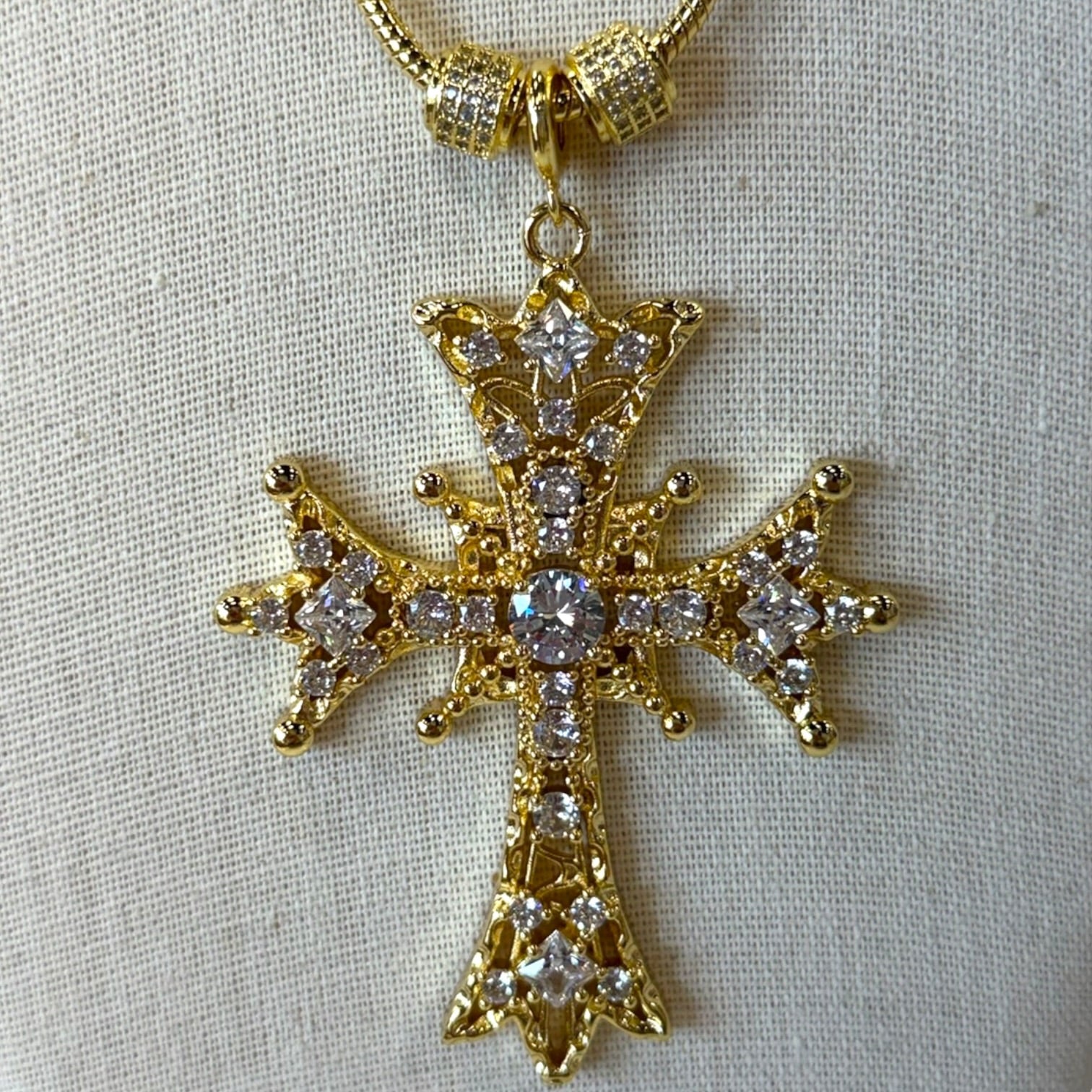 Gothic Cross Pendant Necklace – Alicia DiMichele Boutique