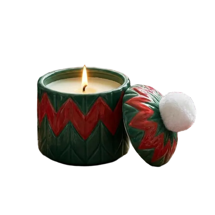 Holiday Spice Beanie 10oz Candle
