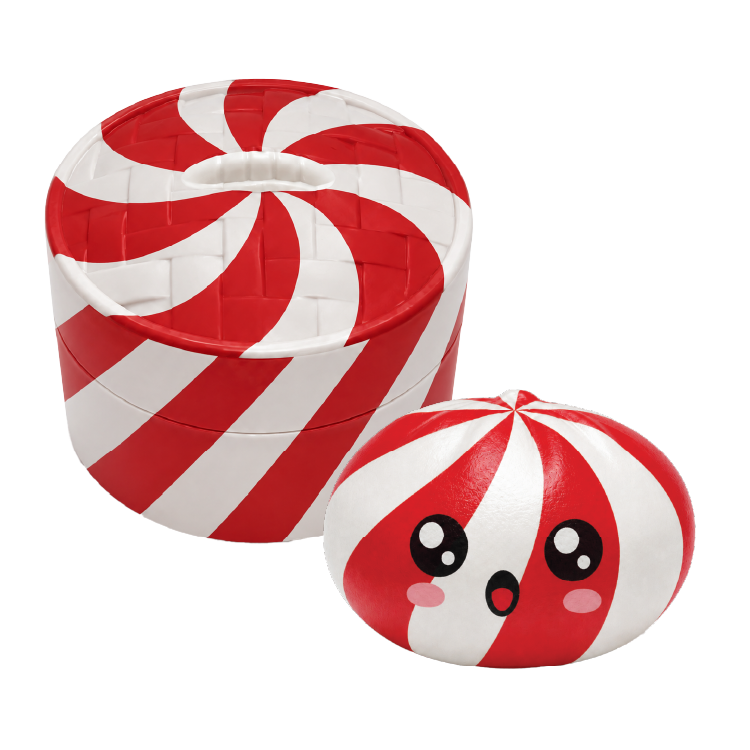 Merry Squishmas Mini Dumpling Squishy Toy