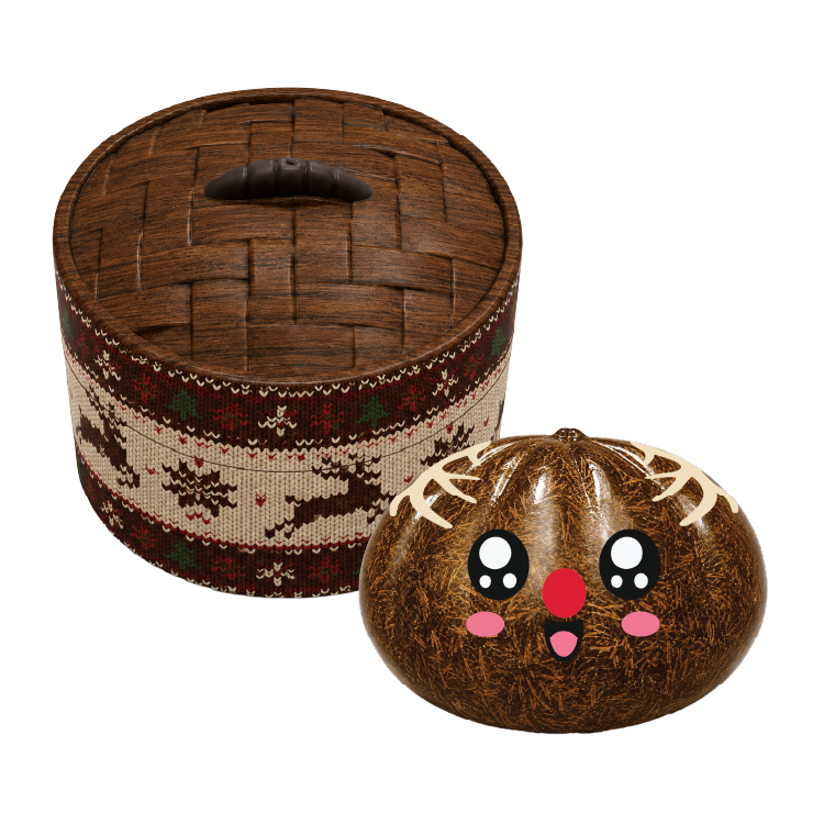 Merry Squishmas Mini Dumpling Squishy Toy