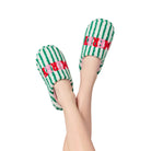 Merry Stripe Cozy Holiday Slippers