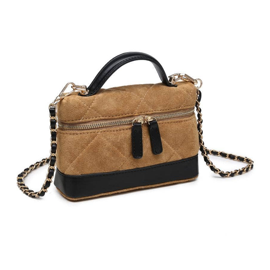 Novalee Woven Natural Crossbody Bag - Natural