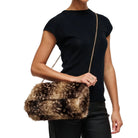 Rhianna Woven Everyday Crossbody Bag - Brown