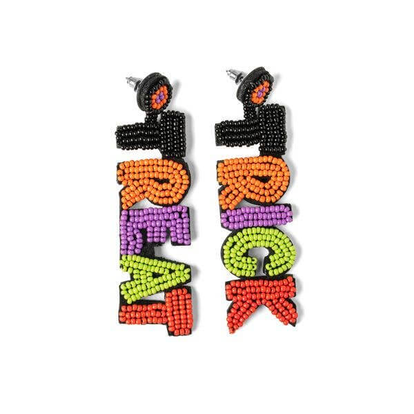 Spooky Season Beaded Earrings – Alicia DiMichele Boutique