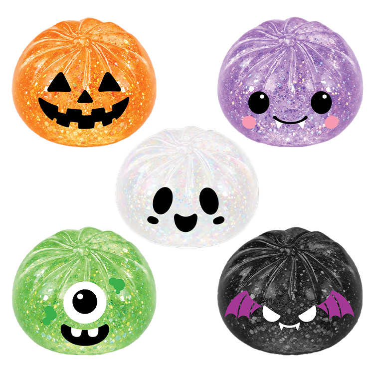 Spooky Dumpling Halloween Squishy Toy