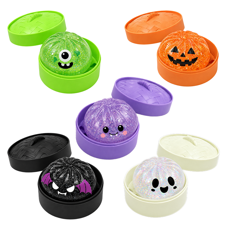 Spooky Dumpling Halloween Squishy Toy