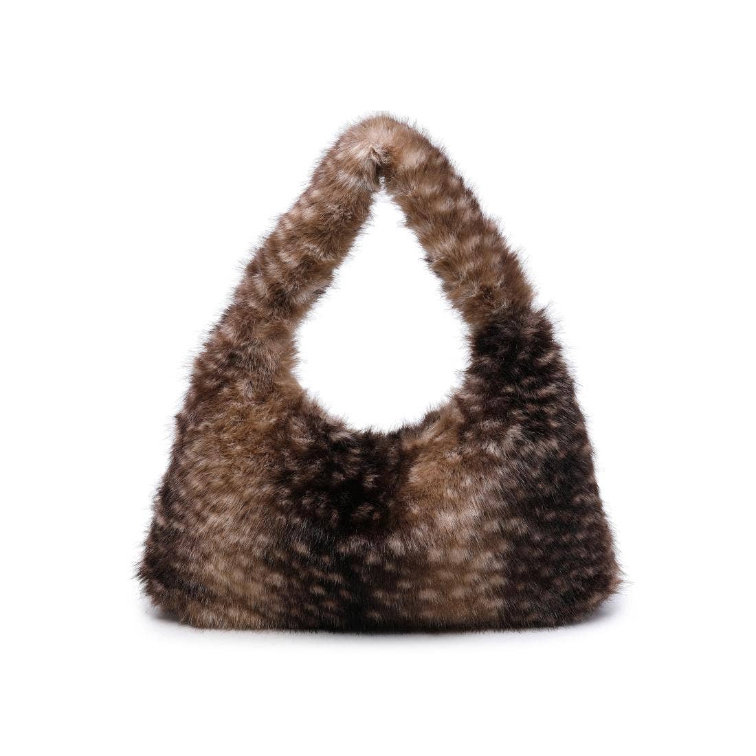 Zaya Fawn Print Slouchy Hobo Bag - Fawn Brown