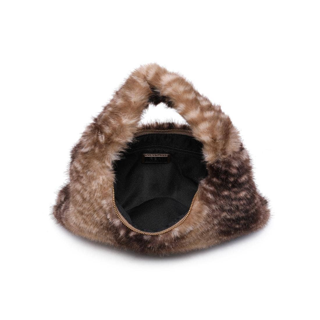 Zaya Fawn Print Slouchy Hobo Bag