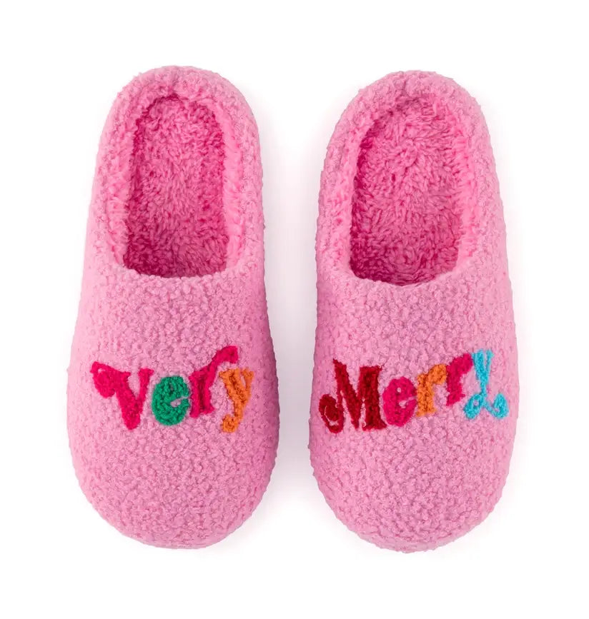 Very Merry Slippers – Alicia DiMichele Boutique