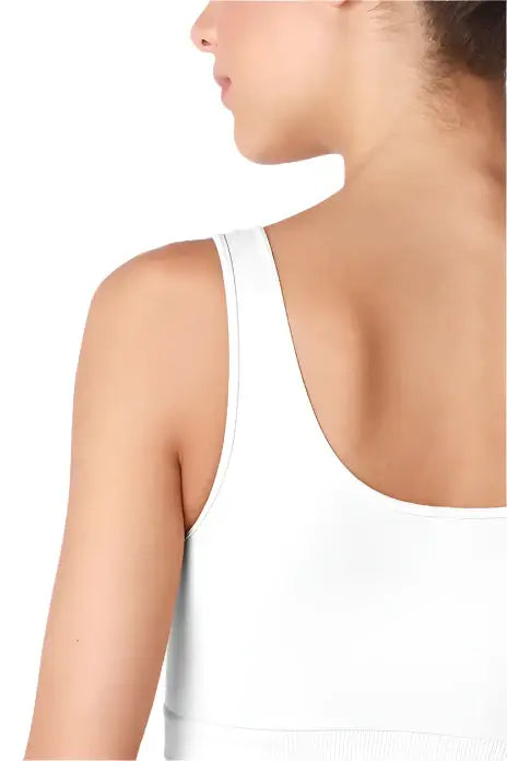 Basic Crop Top - White – Alicia DiMichele Boutique