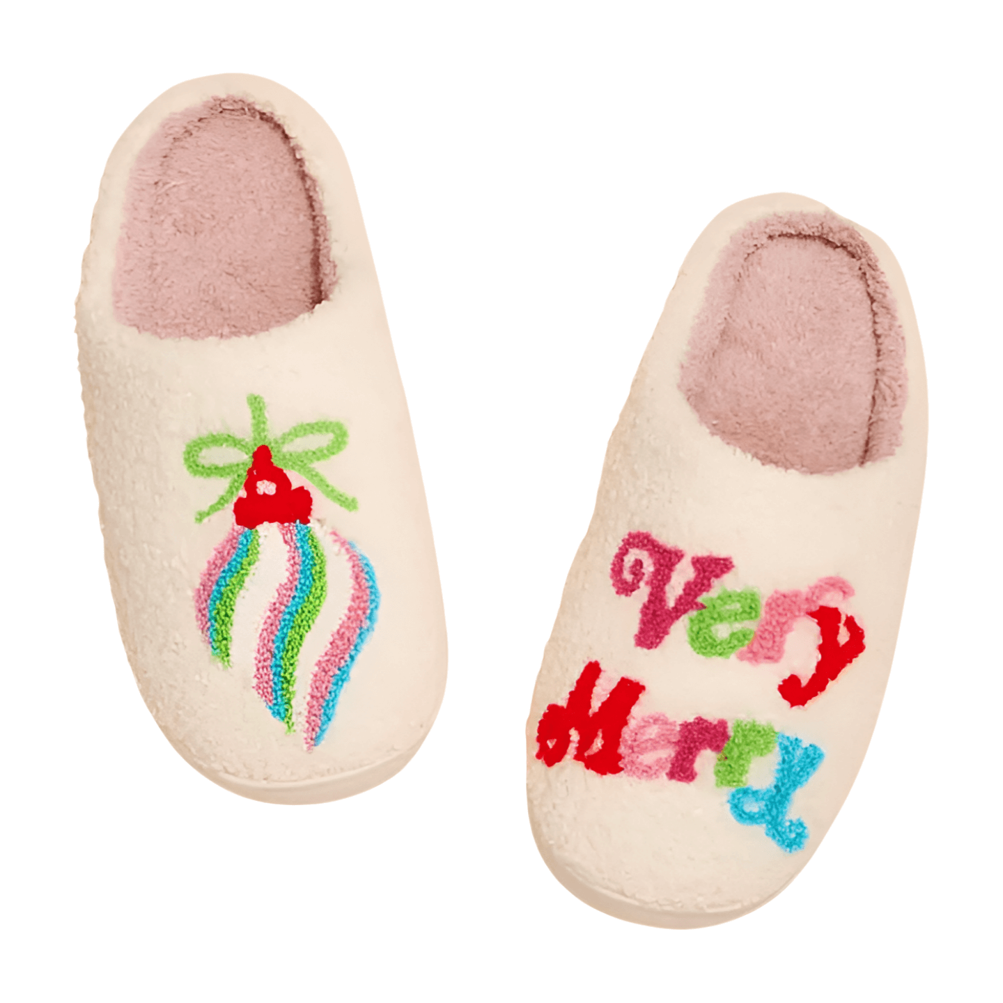 Very Merry Christmas Slippers – Alicia DiMichele Boutique