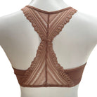 Lace Racerback Bralette - Rose available at Alicia DiMichele Boutique – stylish women’s fashion and accessories.