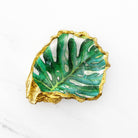 Tropical Leaves Oyster Shell Trinket Dish available at Alicia DiMichele Boutique – stylish women’s fashion and accessories.
