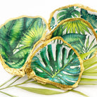 Tropical Leaves Oyster Shell Trinket Dish available at Alicia DiMichele Boutique – stylish women’s fashion and accessories.