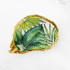 Tropical Leaves Oyster Shell Trinket Dish available at Alicia DiMichele Boutique – stylish women’s fashion and accessories.
