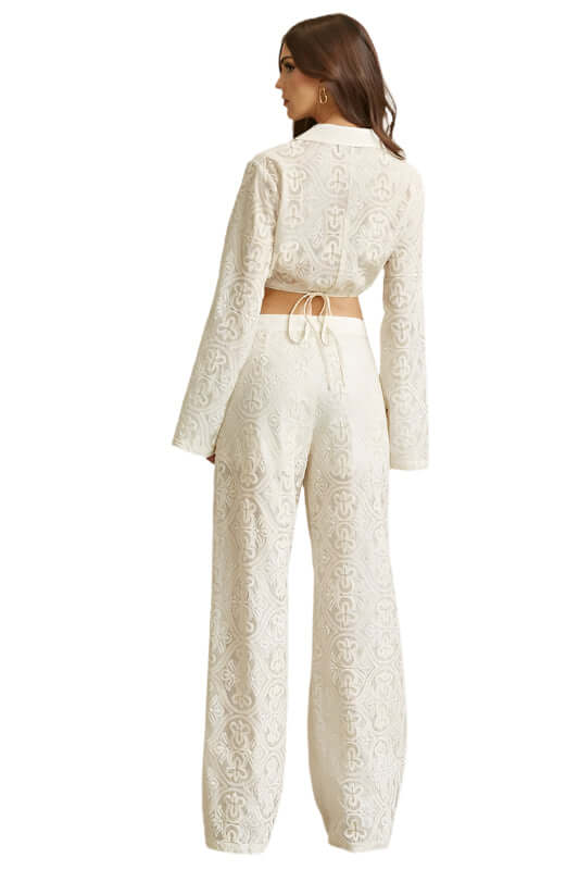 Prairie Edge Lace Pant Set – Alicia DiMichele Boutique