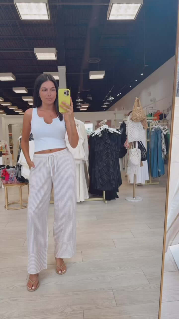 Driftline Stripe Lounge Pant – Alicia DiMichele Boutique