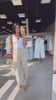 Pin-Tuck Wide Leg Pants – Bone – Alicia DiMichele Boutique