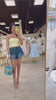Cool Cuffed Denim Shorts – Alicia DiMichele Boutique
