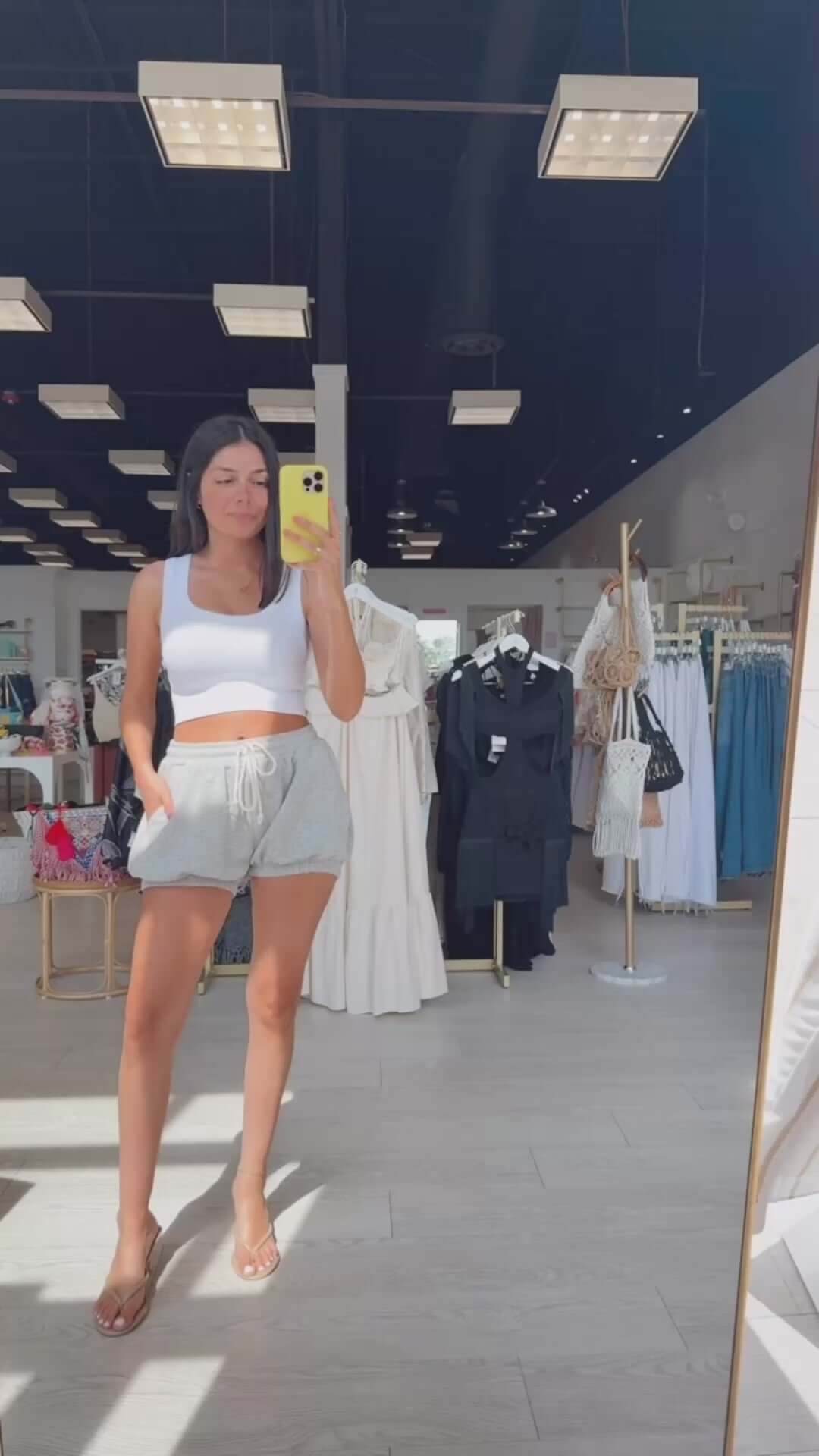 Silver Drift Bubble Shorts – Alicia DiMichele Boutique