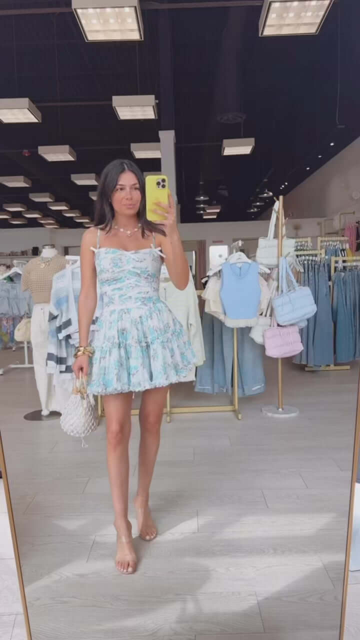Bluebell Corset Mini Dress – Alicia DiMichele Boutique