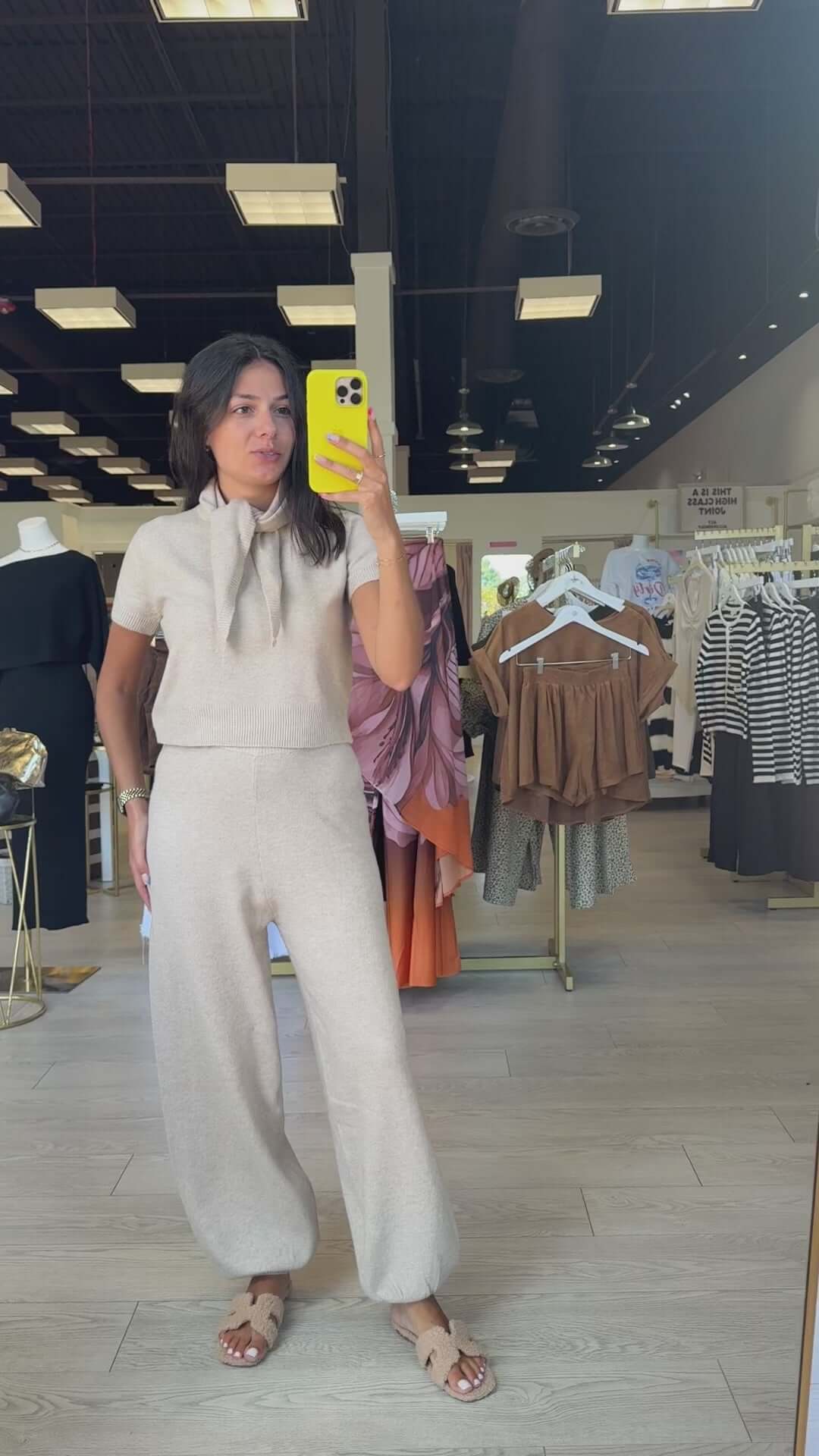 Cozy Knit Sweater Pant Set -Taupe – Alicia DiMichele Boutique