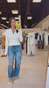 Off White Half-Zip Top – Alicia DiMichele Boutique