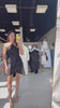 Midnight Pleats Halter Mini Dress available at Alicia DiMichele Boutique – stylish women’s fashion and accessories.
