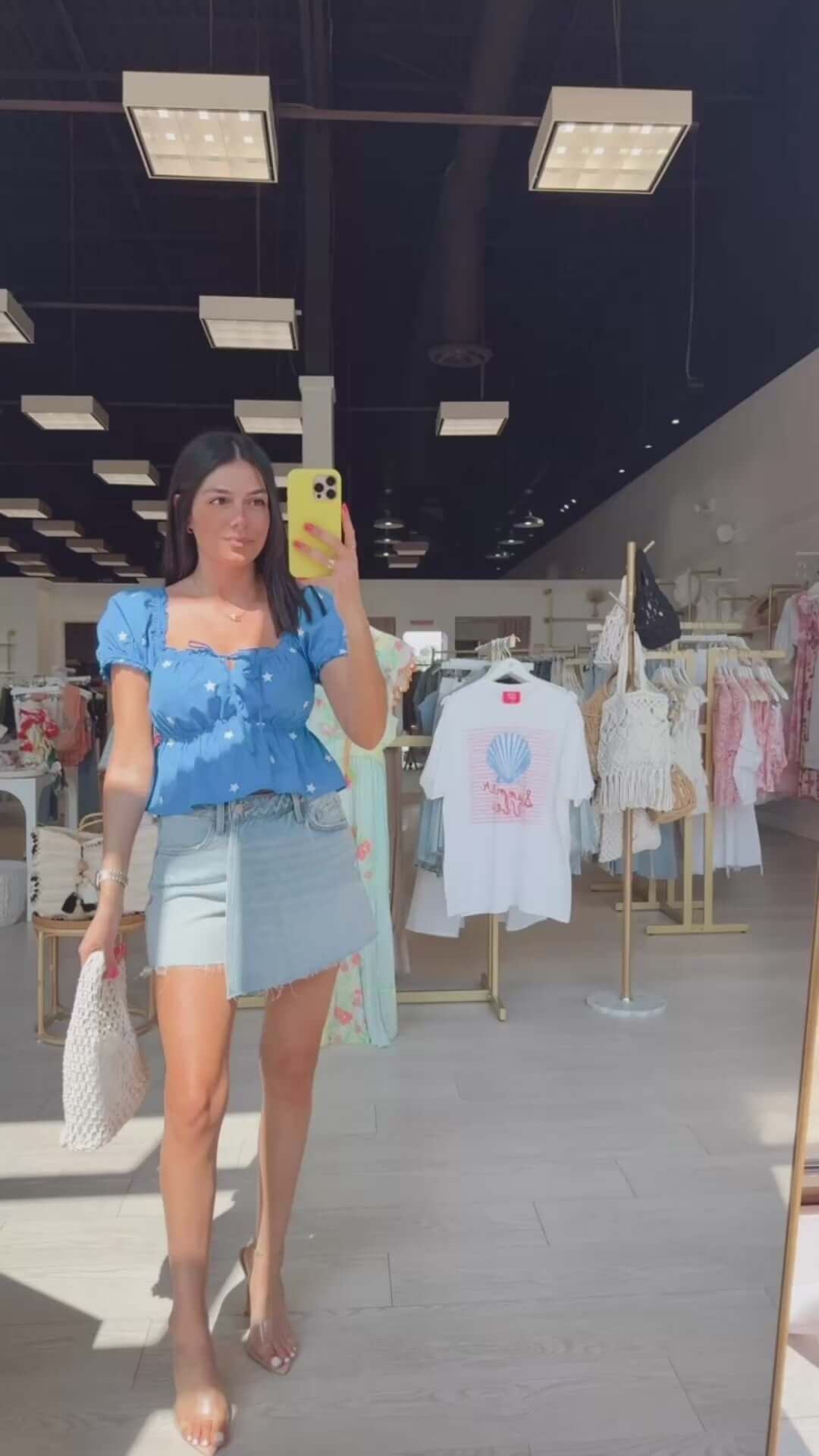 Starstruck Baby Doll Top – Alicia DiMichele Boutique